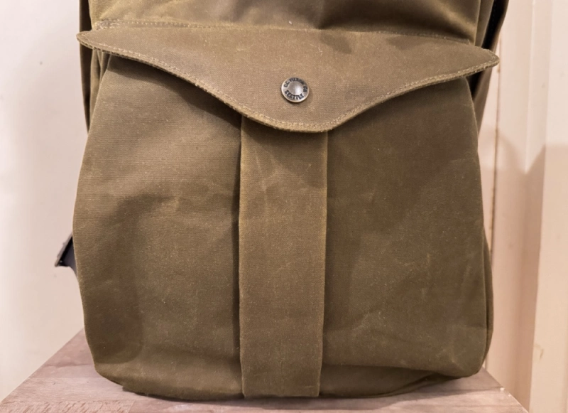 The front pocket of the Journeyman